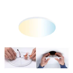 Paulmann Veluna Edge ZigBee CCT redondo Ø 16cm