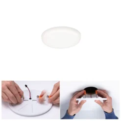 Paulmann Veluna empotrada LED 4.000K Ø 7,5cm