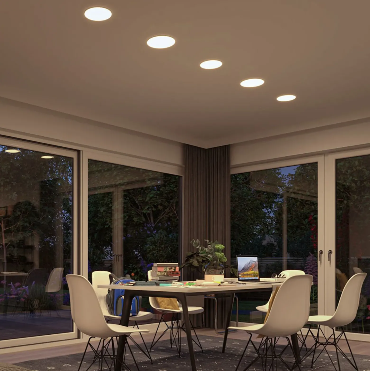 Paulmann Veluna empotrada LED 4.000K Ø 18,5cm