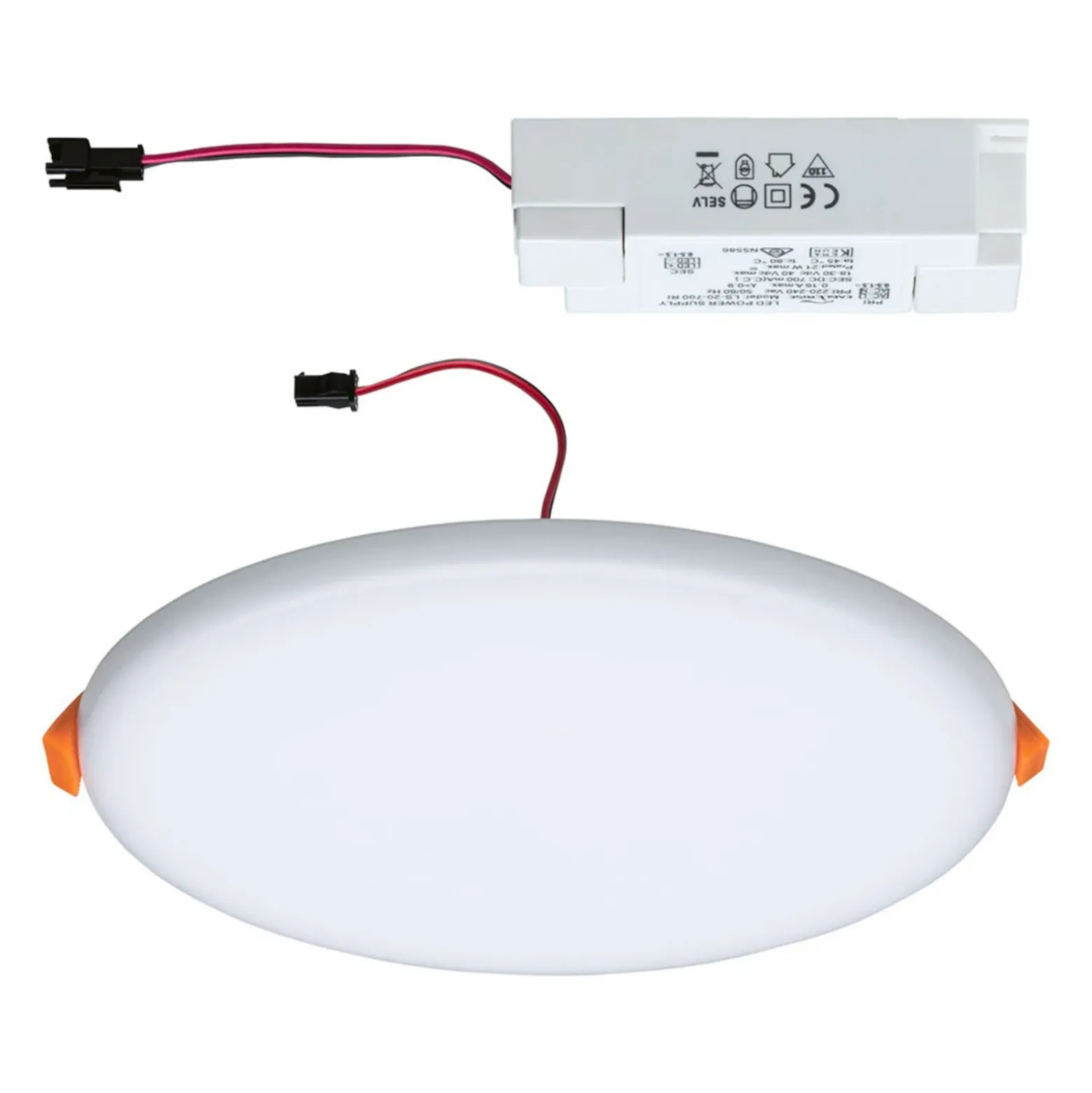 Paulmann Veluna empotrada LED 4.000K Ø 18,5cm