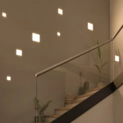 Paulmann Veluna empotrada LED 4.000K 7,5x7,5