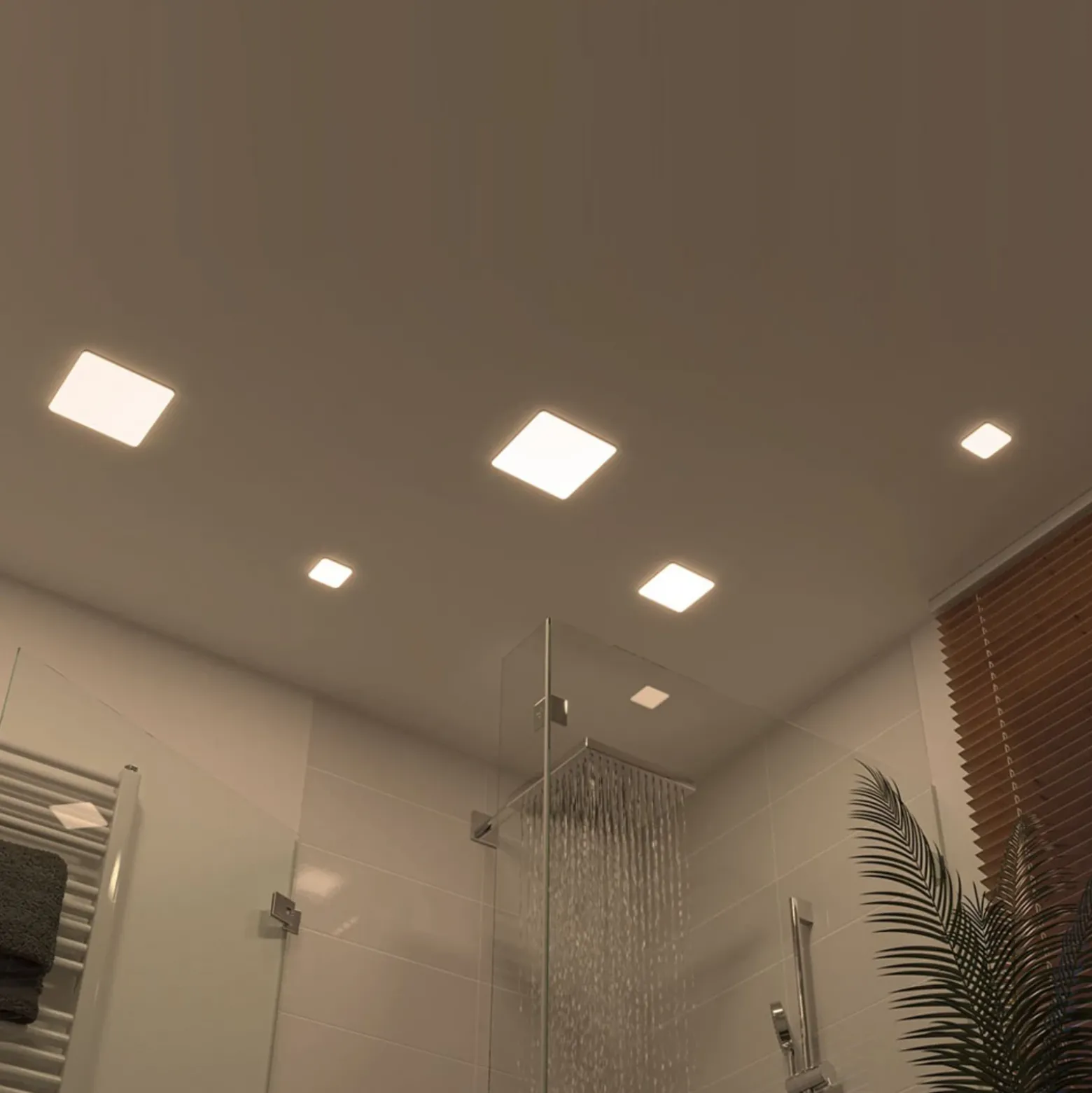 Paulmann Veluna empotrada LED 4.000K 18,5x18,5