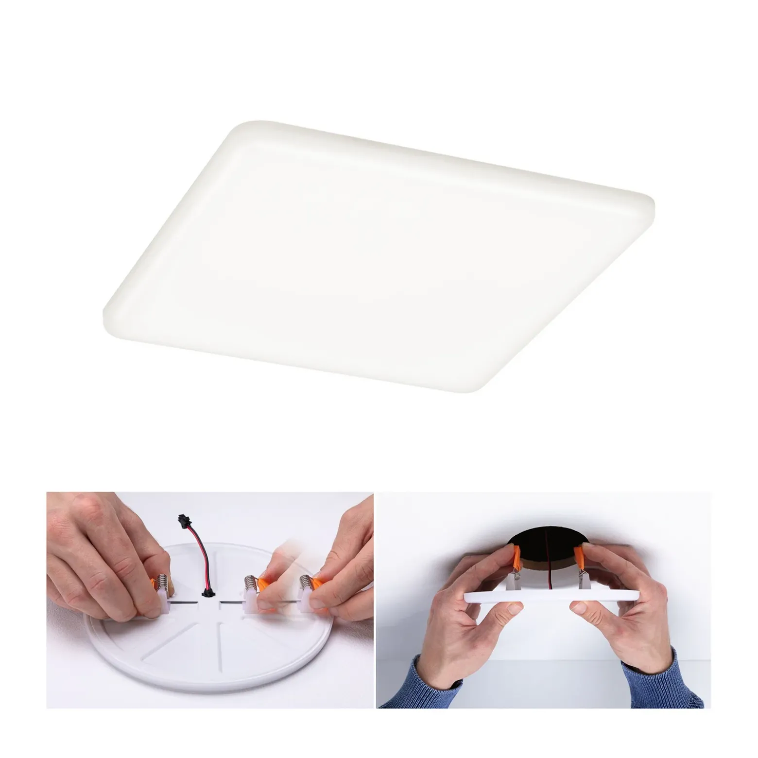 Paulmann Veluna empotrada LED 4.000K 18,5x18,5