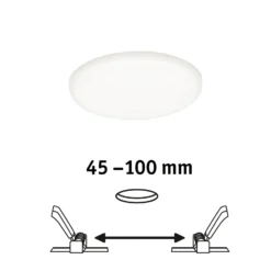 Paulmann Veluna empotrada LED 4.000K Ø 12,5cm