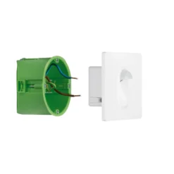 Paulmann Wall empotrada con sensor, blanco angular