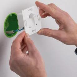 Paulmann Wall empotrada con sensor, blanco angular