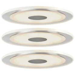 Paulmann Whirl empotrada LED 6W 3 ud redondo