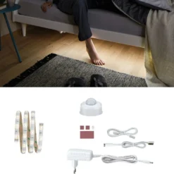 Paulmann YourLED Night Set 3W con sensor, blanco
