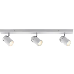Paulmann Zyli foco de techo blanco/cromo 3 luces