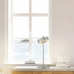 Paul Neuhaus Lámpara de mesa LED SMART+ Q-Rotate aluminio 40 cm