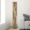Paul Neuhaus Lámpara de pie LED inteligente Q-Acoustic madera altura 162 cm