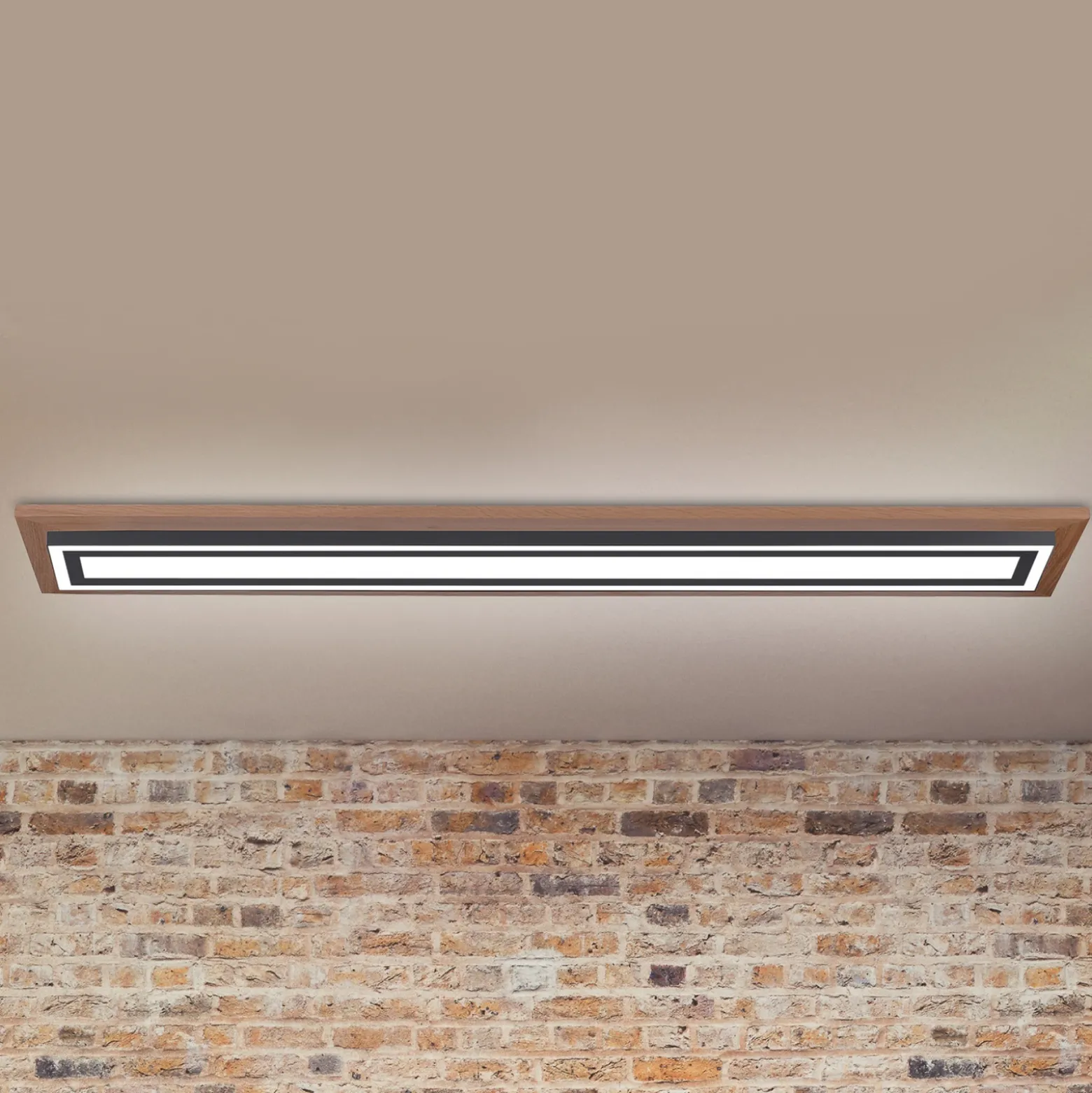 Paul Neuhaus Palma plafón LED CCT alargado