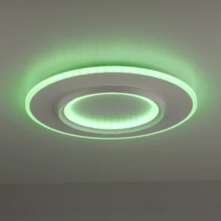Paul Neuhaus Plafón LED Smart Q-Kalina, blanco, Ø 50 cm
