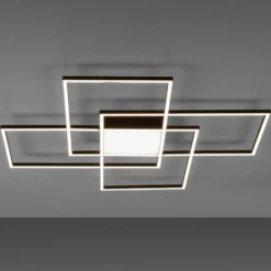 Paul Neuhaus Q-ASMIN plafón LED, 80 x 80 cm