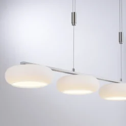 Paul Neuhaus Q-ETIENNE colgante LED, 4 luces
