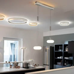 Paul Neuhaus Q-ETIENNE colgante LED, 2 luces