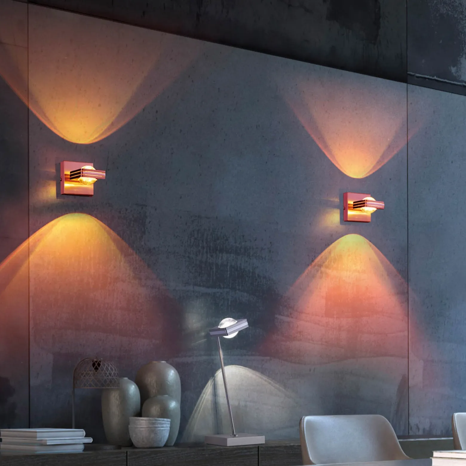 Paul Neuhaus Q-FISHEYE aplique Smart Home