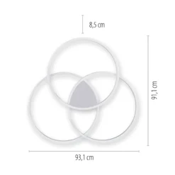 Paul Neuhaus Q-KATE plafón LED