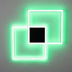 Paul Neuhaus Q-MARKO plafón LED, 2 luces, angular