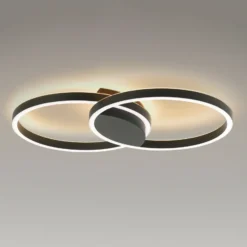 Paul Neuhaus Q-MARKO plafón LED, 2 luces, redondo