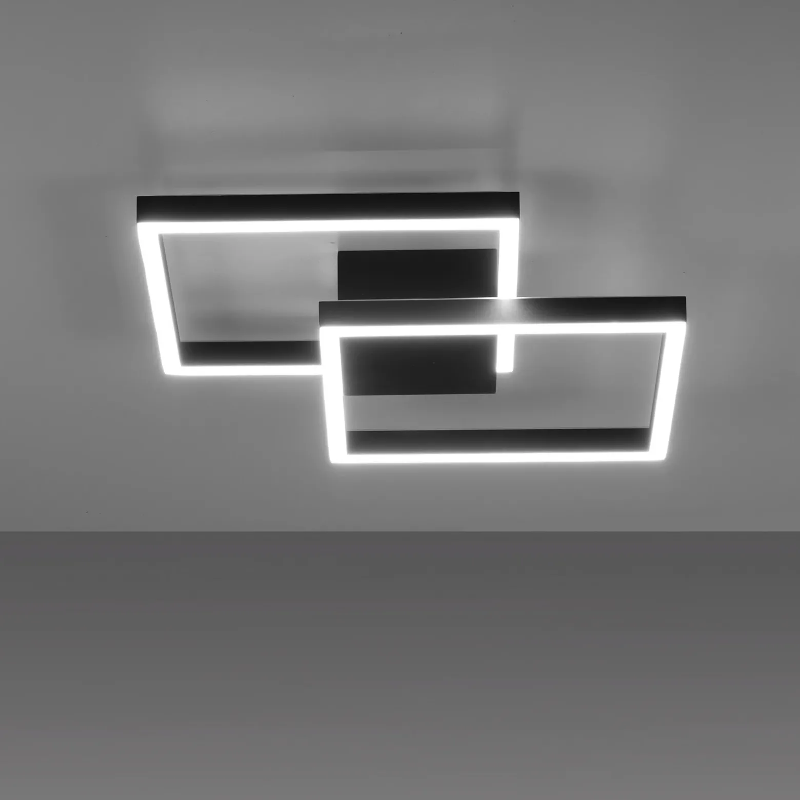 Paul Neuhaus Q-MARKO plafón LED, 2 luces, angular