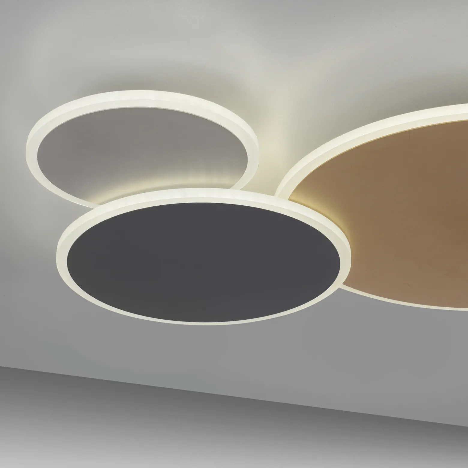 Paul Neuhaus Q-Piato plafón LED 3 luces