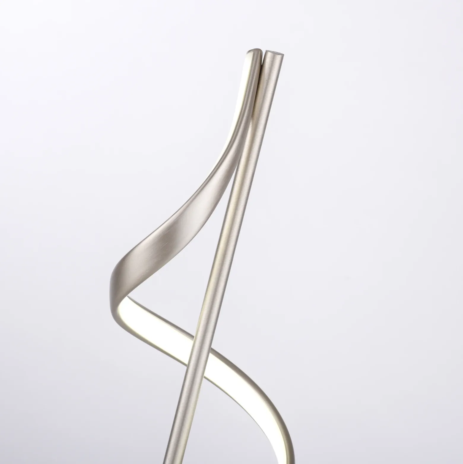 Paul Neuhaus Q-Swing lámpara de mesa LED, acero