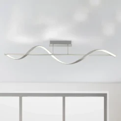 Paul Neuhaus Q-Swing plafón LED, acero