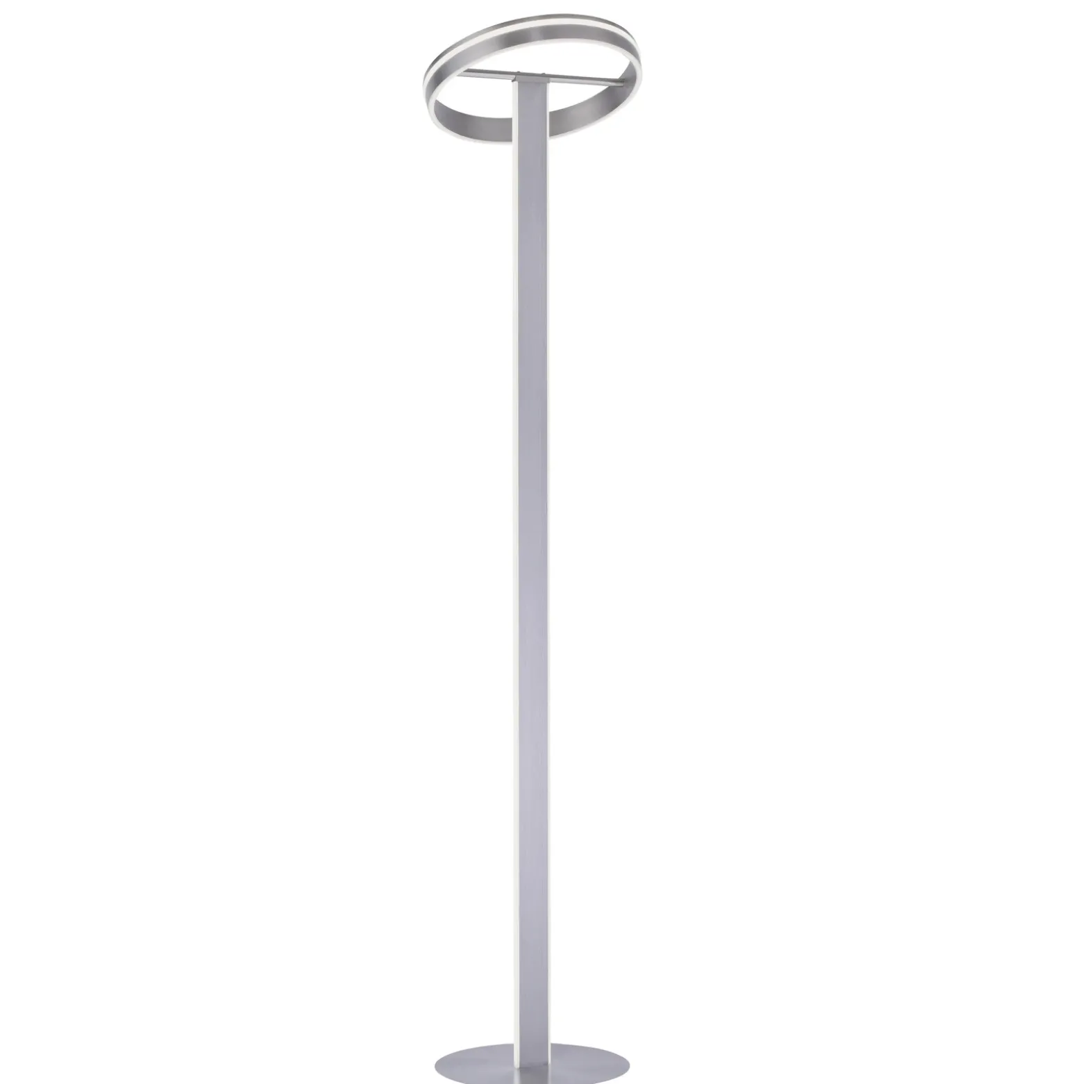 Paul Neuhaus Q-Vito lámpara pie LED, recta, anillo