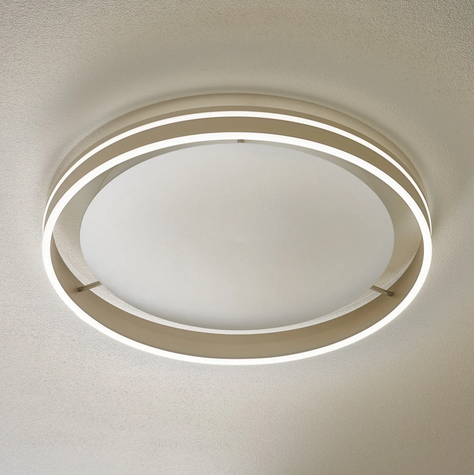 Paul Neuhaus Q-VITO plafón LED 59cm acero
