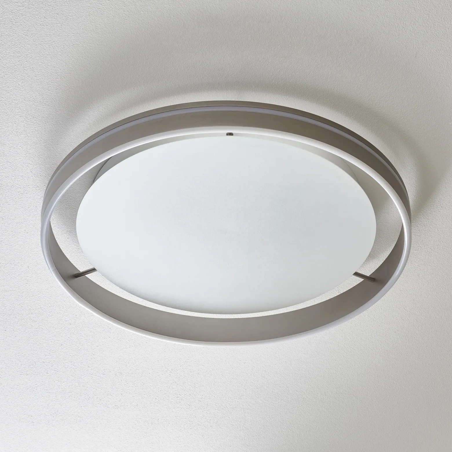Paul Neuhaus Q-VITO plafón LED 59cm acero