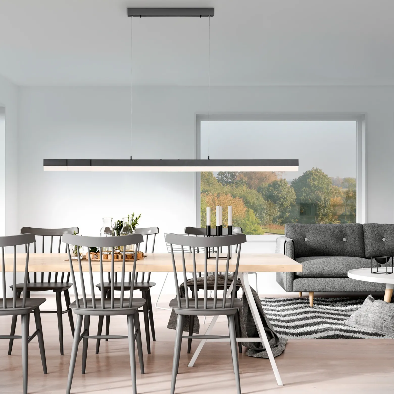 Paul Neuhaus Sina lámpara colgante LED CCT touch