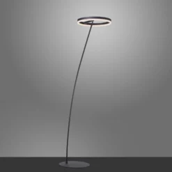 Paul Neuhaus Titus lámpara de pie LED antracita