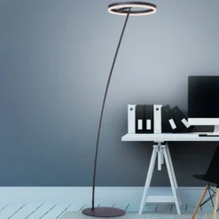 Paul Neuhaus Titus lámpara de pie LED antracita