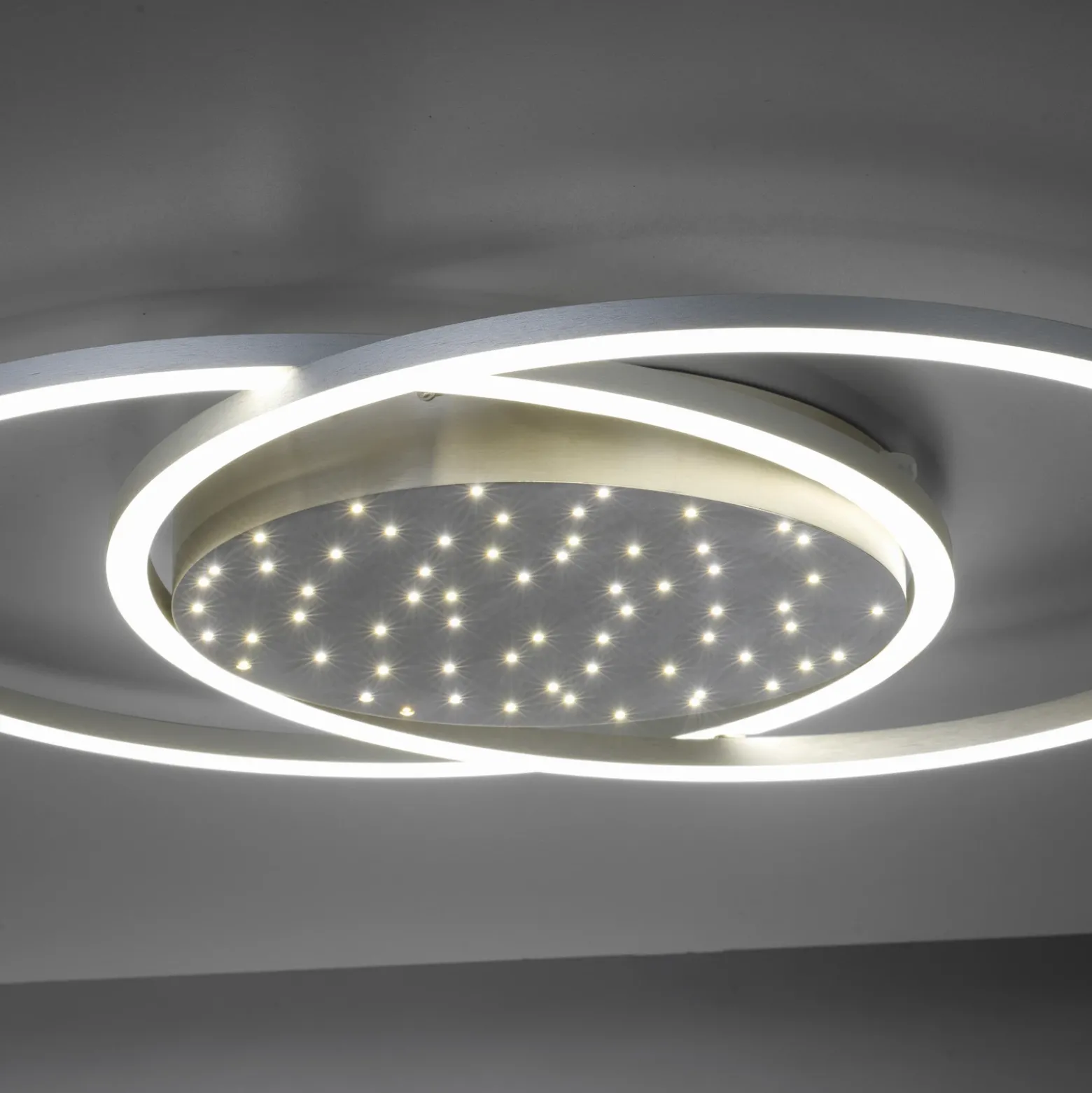 Paul Neuhaus Yuki plafón LED, forma redonda