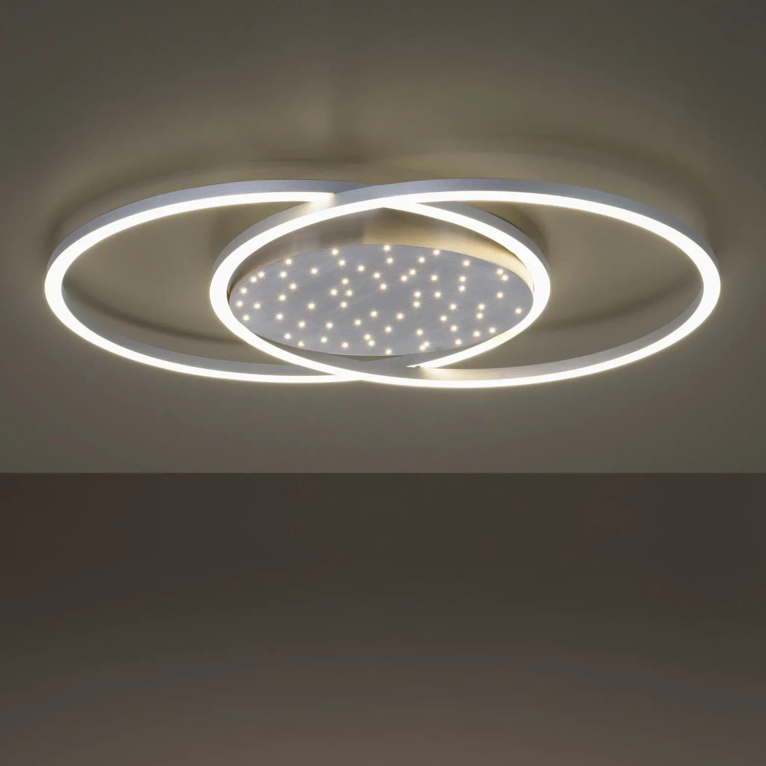 Paul Neuhaus Yuki plafón LED, forma redonda