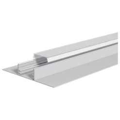 Perfil construcción seco aluminio 200cm tapa opal