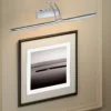 Piktura - Lámpara para cuadros LED con interruptor, cromo