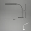 Pivaz lámpara de mesa LED, regulador táctil, blanco