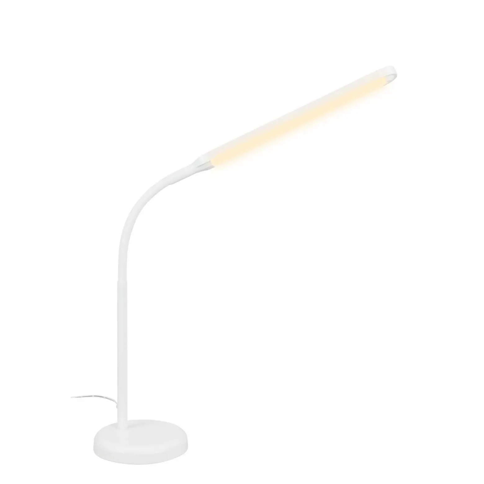 Pivaz lámpara de mesa LED, regulador táctil, blanco