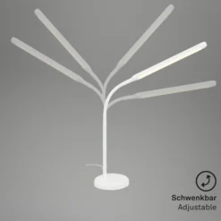 Pivaz lámpara de mesa LED, regulador táctil, blanco