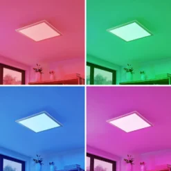 Placa de techo Lindby Smart LED Kjetil 40 x 40 cm Tuya RGB CCT