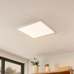 Placa de techo Lindby Smart LED Kjetil 40 x 40 cm Tuya RGB CCT