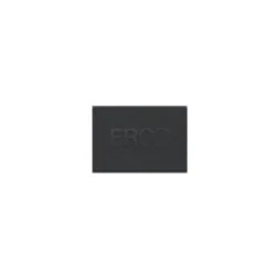 Placa final ERCO para carril Minirail, negro