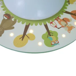 Plafón Animales divertidos, 1 luz, 20 LEDs