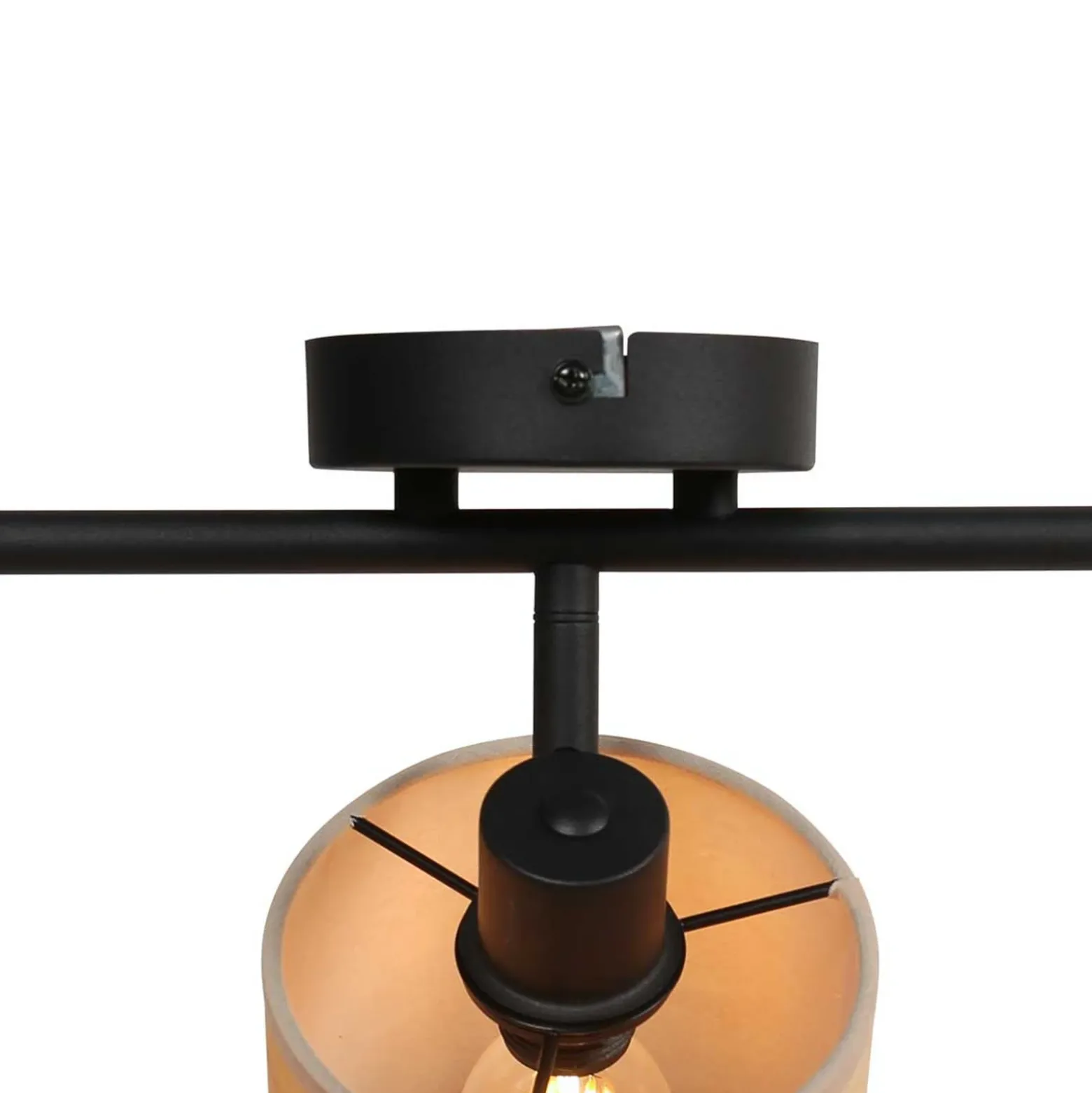 Plafón Bamboo, 3 luces