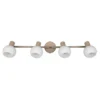 Plafón Boba, 4 luces, beige, E14, metal