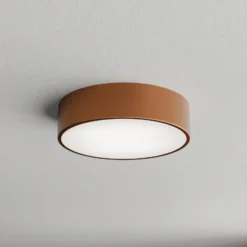 Plafón Cleo 300, Ø 30 cm cobre