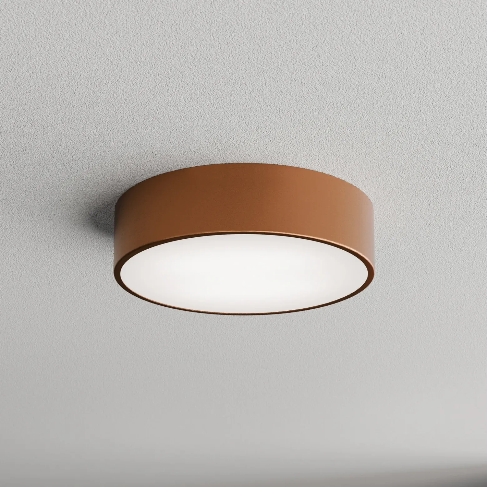 Plafón Cleo 300, Ø 30 cm cobre