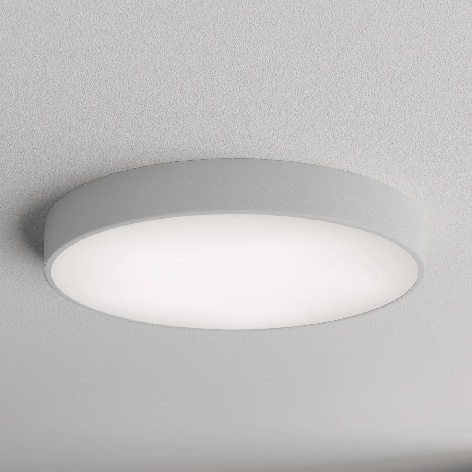 Plafón Cleo 600, Ø 60 cm gris